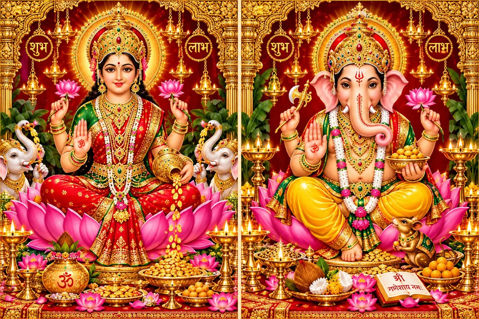 Lakshmi Ganesh Photo Set